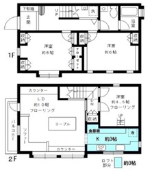 平町2丁目戸建の物件間取画像